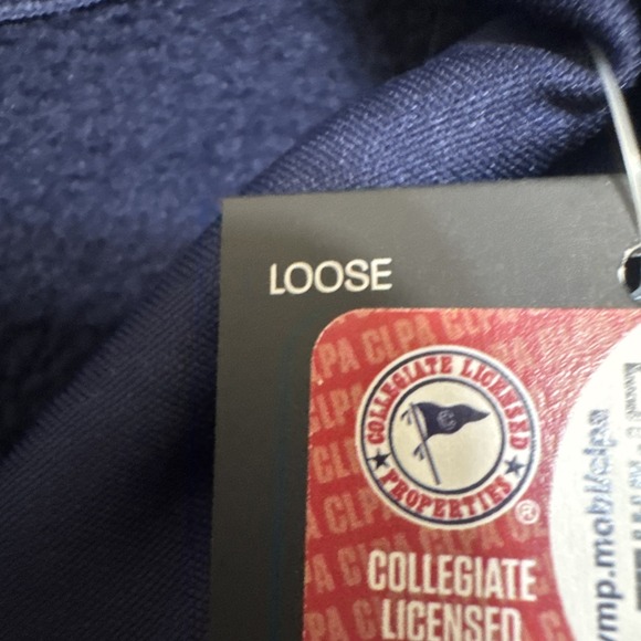 Under Armour Men's Loose Fit XL John Carroll JCU Performance Hoodie Blue NWT - Picture 5 of 8